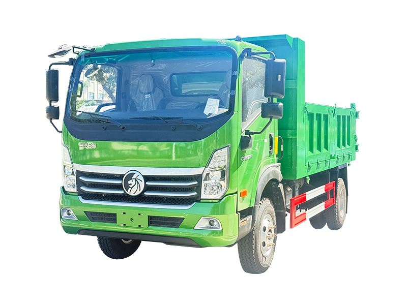 3600 wheelbase, left-hand drive, Yuchai 130HP, green dump truck