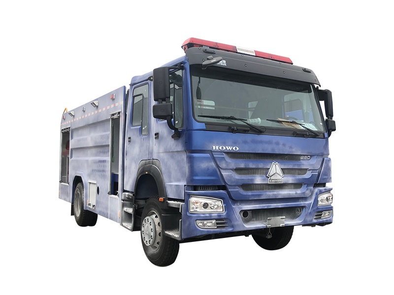 4x2 Drive, 280 HP Blue Fire Truck