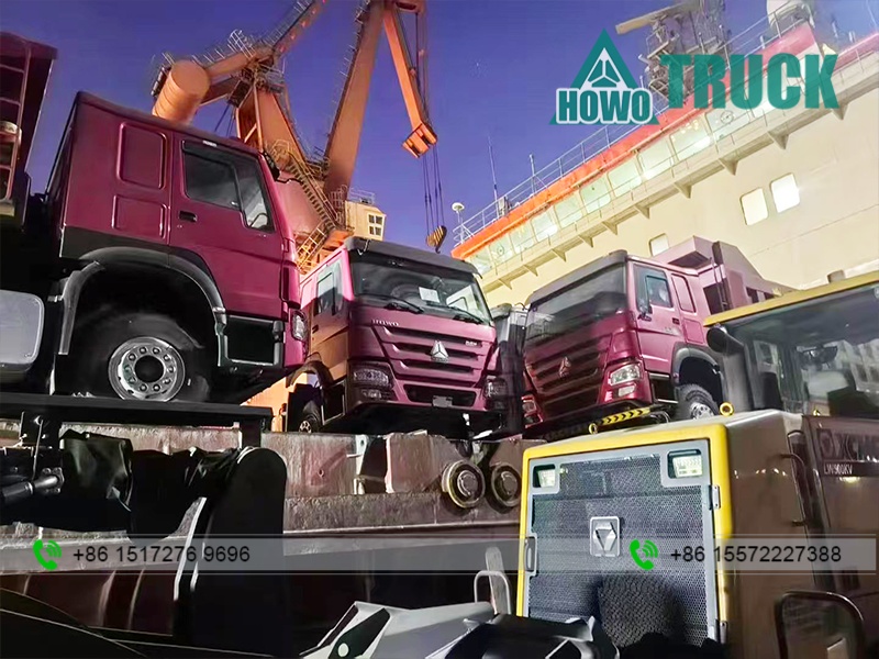 12 dump trucks for Ghana in November 2025