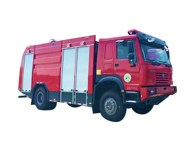 All-Wheel Drive Foam Fire Truck