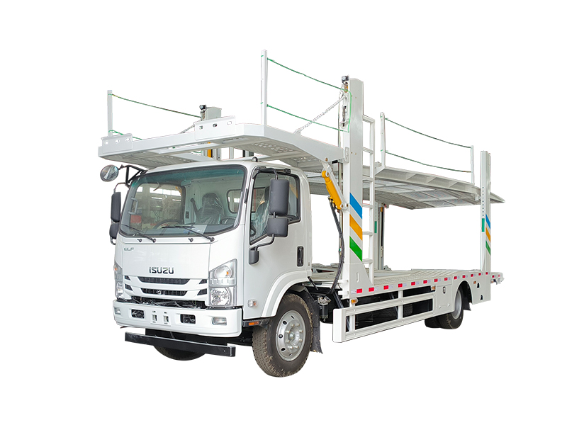 Isuzu car carrier truck
