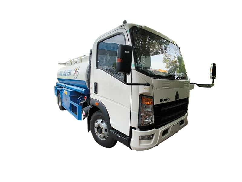 7 cubic meter fuel tank truck 