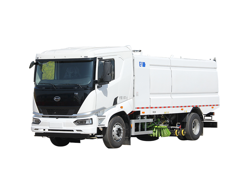 BYD 18 ton pure electricwashing and sweeping vehicle