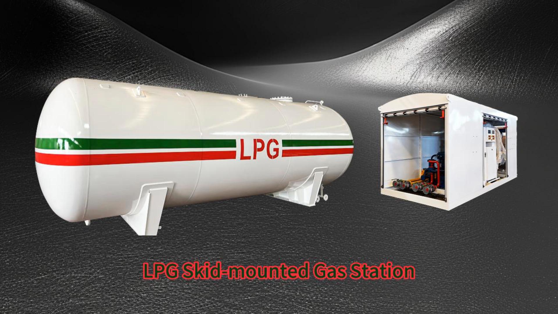  32m³ LPG Storafe tank & Skid