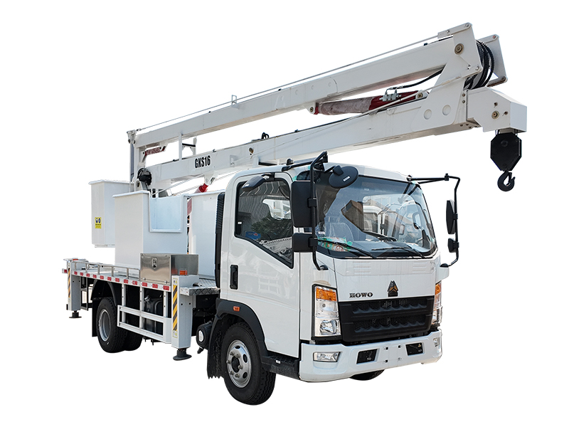 10m aerial work vehicle with boom