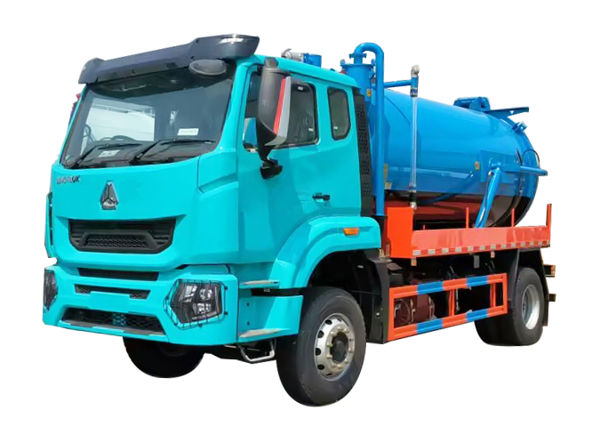 CNHTC Haixi Howman M7 Sewage Suction Truck